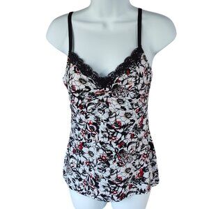 White House Black Market Floral Camisole Size S